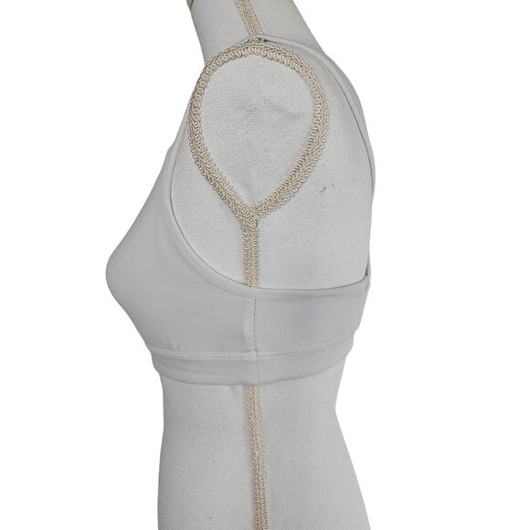 ATHLETA SPORTS BRA HEATHER GRAY HYPER FOCUSED WOMEN’S SIZE S - CRISS-CROSS BACK - Picture 2 of 7